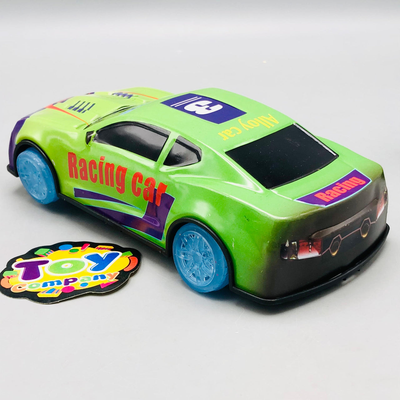 Diecast Electric Racing Car With Light & Music - 1Pc