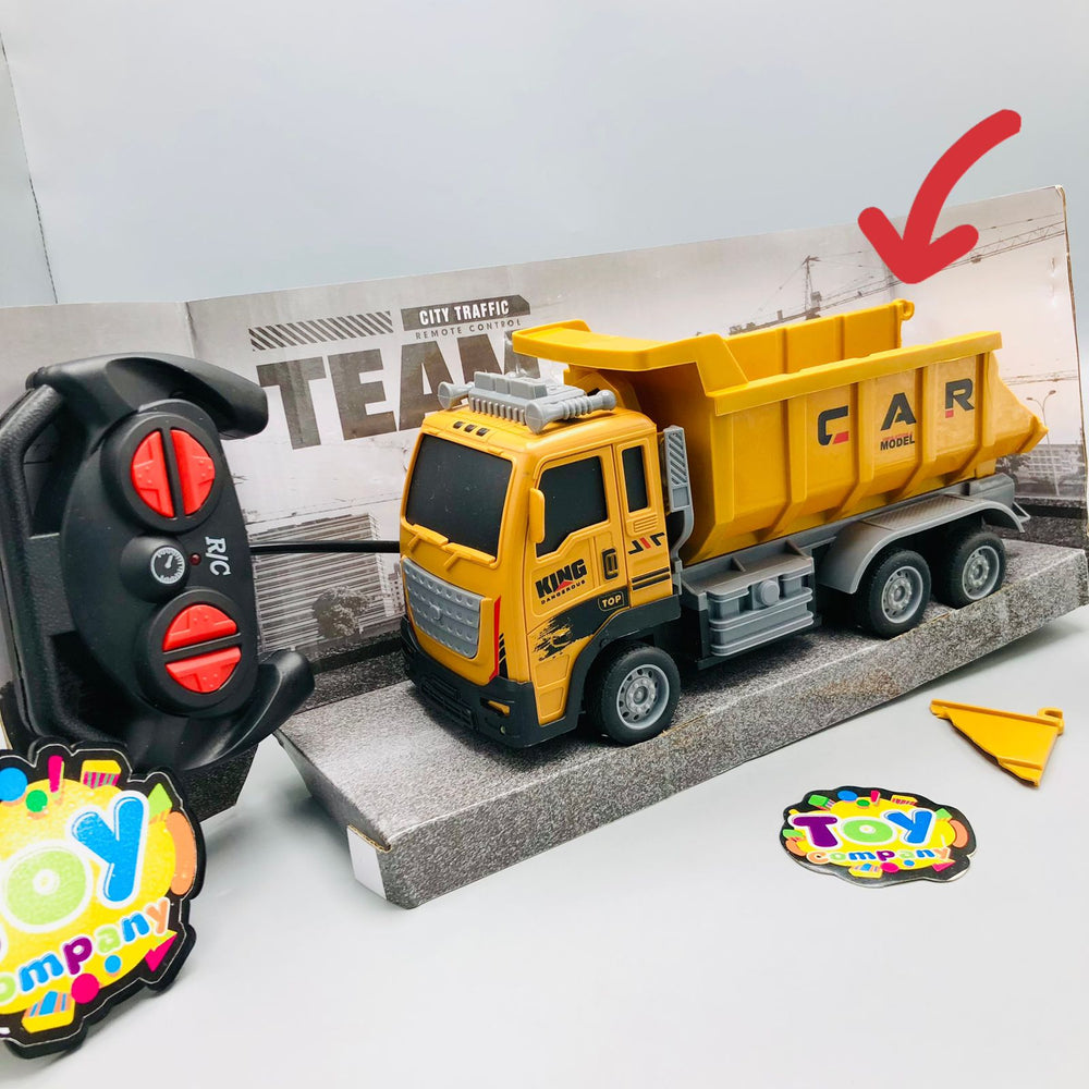 1:16 RC Construction Dump Truck With Light - Minor Fault