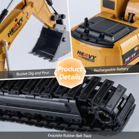 1:22 Remote Control Excavator With Lights