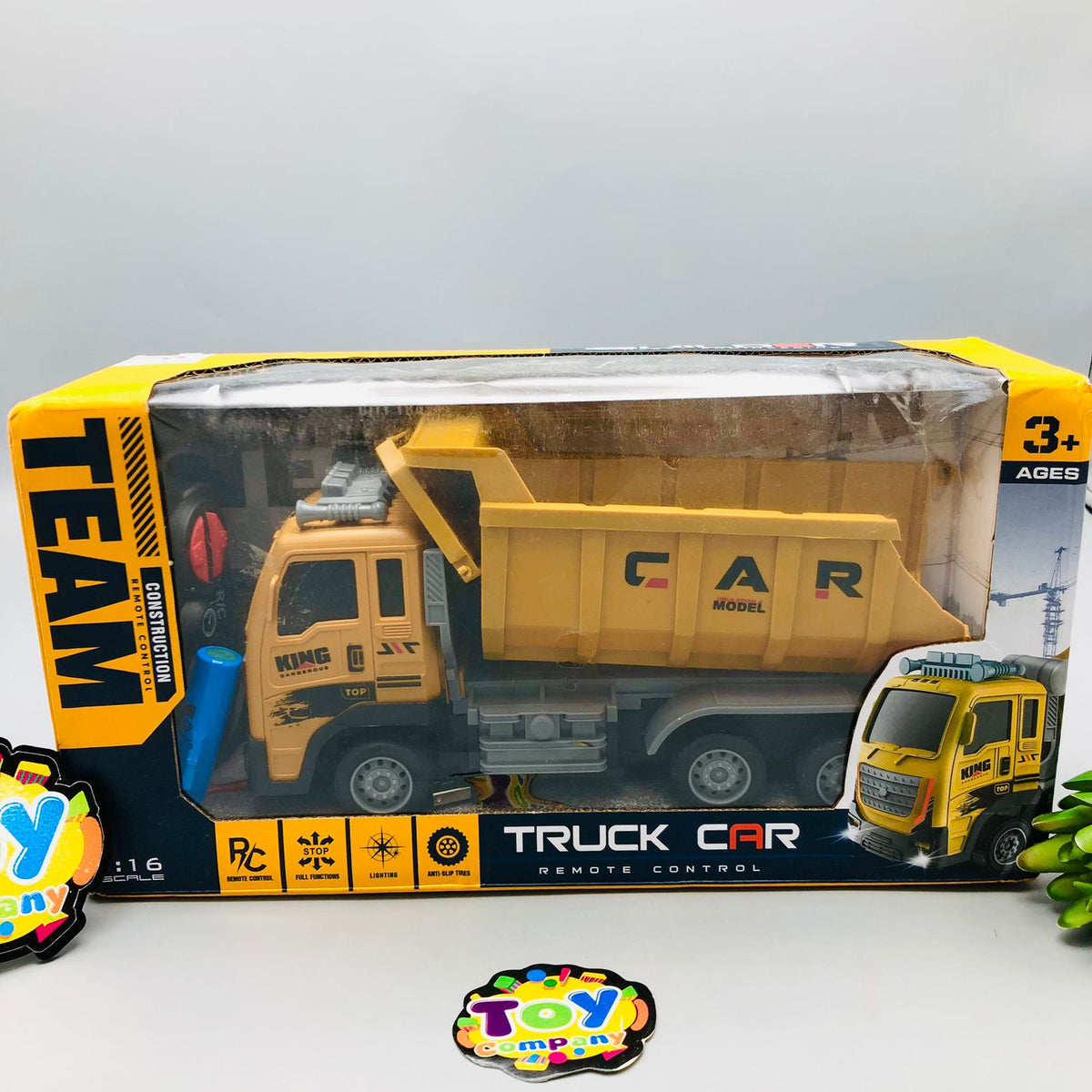 1:16 RC Construction Dump Truck With Light - Minor Fault