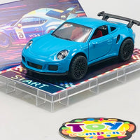 1:64 Diecast Porsche With Acrylic Display Box - Minor Fault