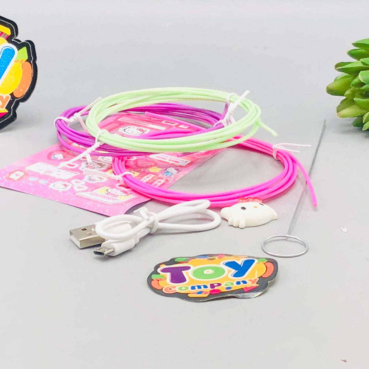 Electric Hello Kitty Toddlers 3D Drawing Pen With Bag