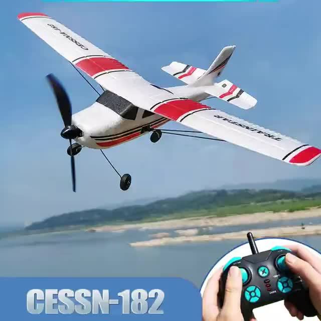 2.4GHz RC Thermocol Cessna 182 Airplane Model