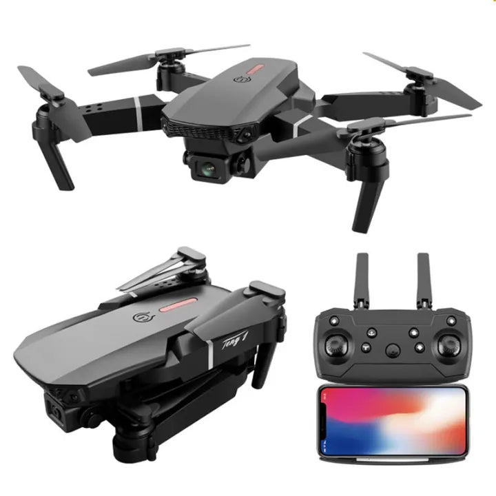 2.4GHz RC E88 Version 2 HD Camera Drone