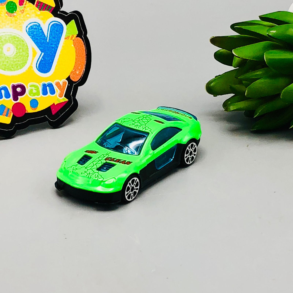 Diecast 300Kmh Inertial Power Cars - 6Pcs