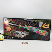 AK47 Rechargeable Gel Blaster Shooting Gun With Smoke Silencer