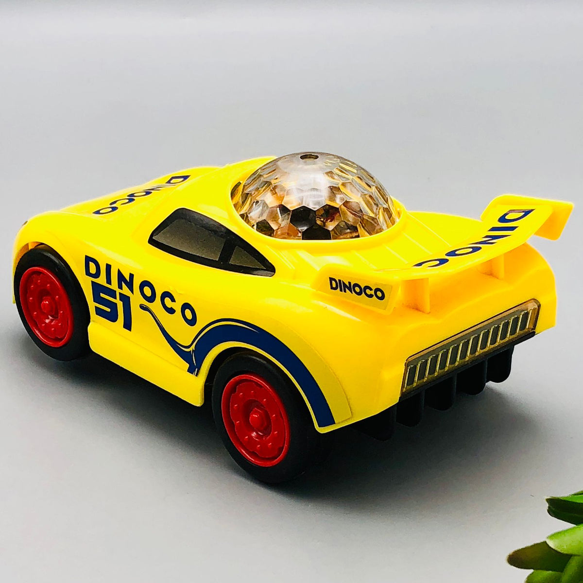 Dinoco 3D Lights & Musical Racing Car