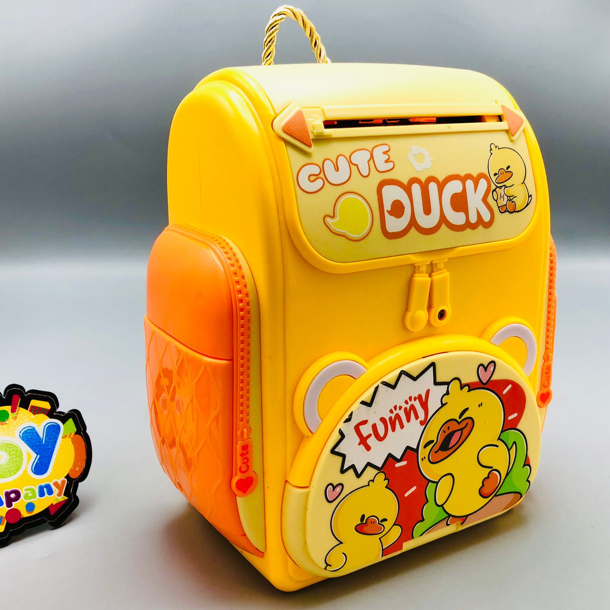 Duckling Multi-functional Knapsack Piggy Bank