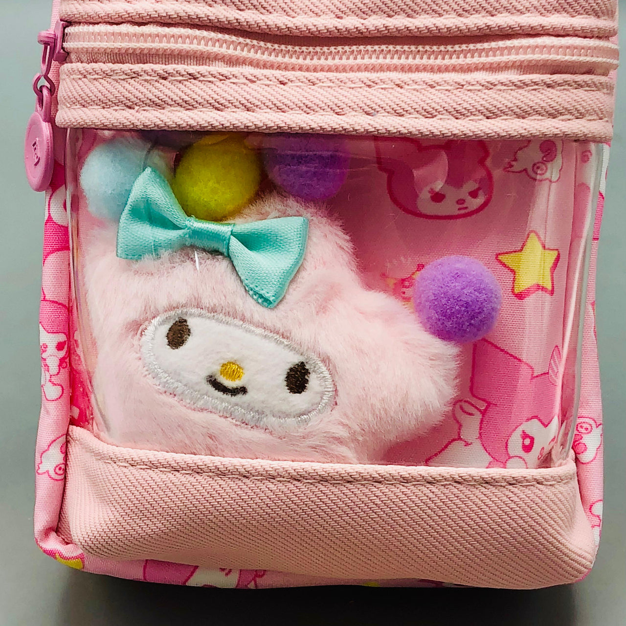 Premium Kuromi Themed Kids Pencil Pouch