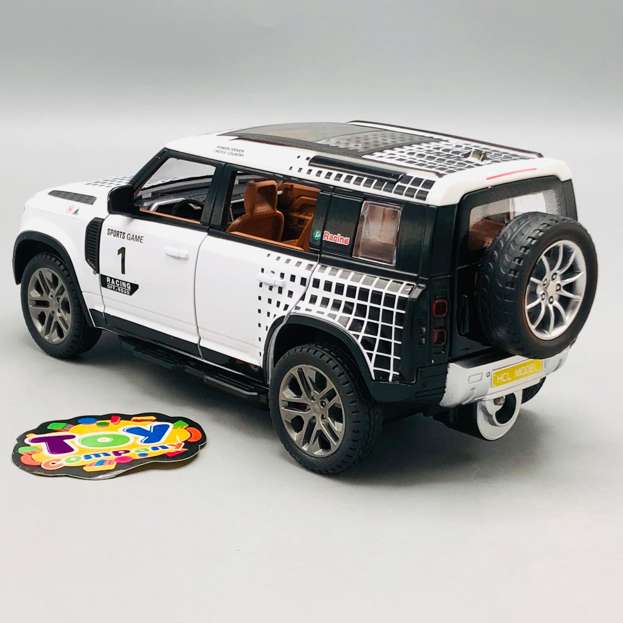 1:22 RC Diecast Wilderness Defender Model Car With Smoke