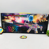 MP5 Rechargeable Gel Blaster Shooting Gun With Colorful Light
