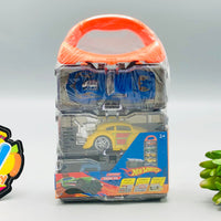 3Pcs Hot Wheel Diecast Cars with Display Racks - Assortment