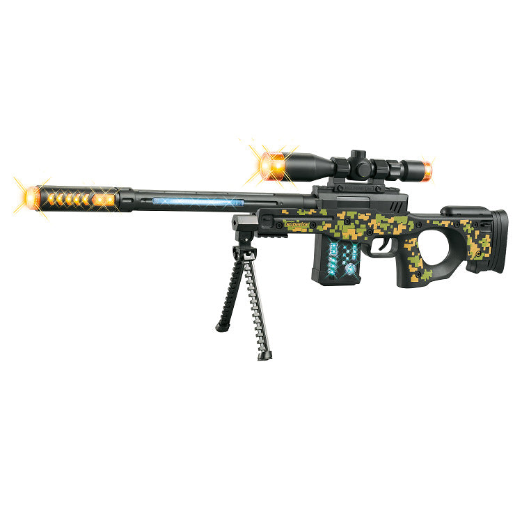 Special Toy Gun with Flashing Lights, Sound and Vibration