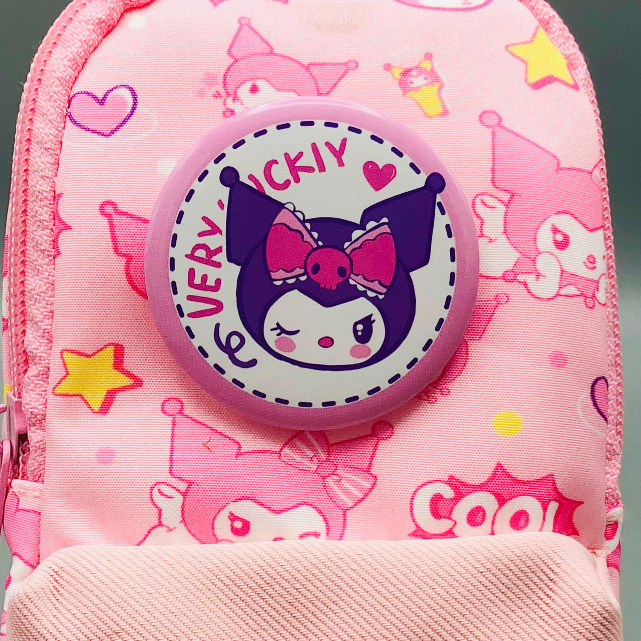 Premium Kuromi Themed Kids Pencil Pouch
