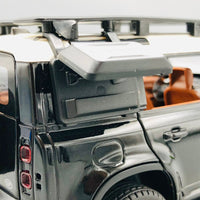 1:22 RC Diecast Land Rover Defender Model Car With Smoke