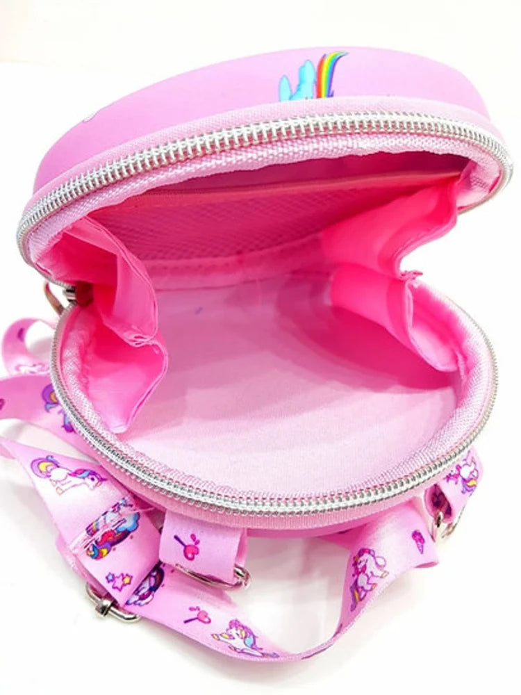 1Pc Premium Quality 3D Design Unicorn Mini Purse