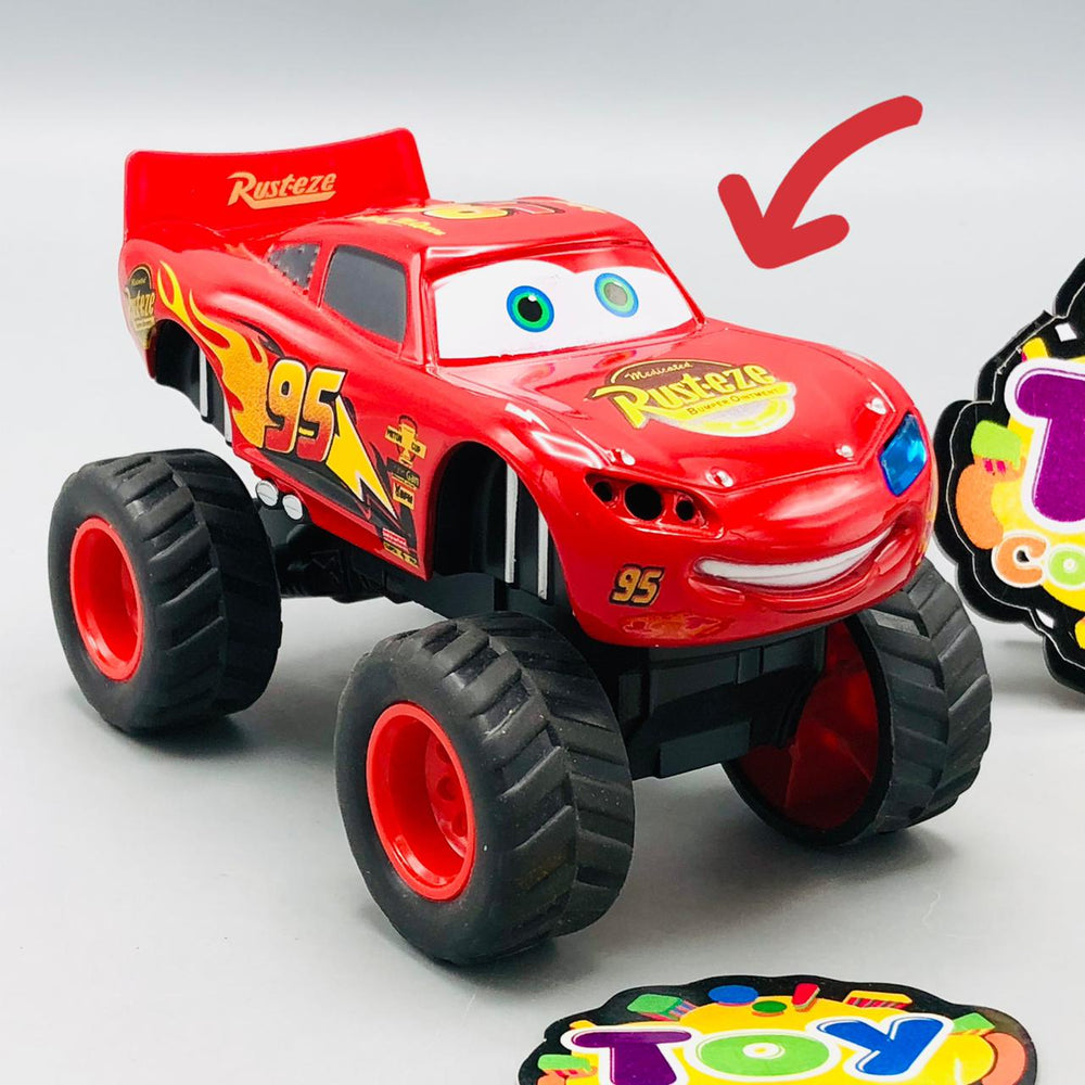 Diecast Big Foot McQueen Car - Minor Fault