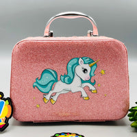 16Pcs Realistic Unicorn Makeup Bag