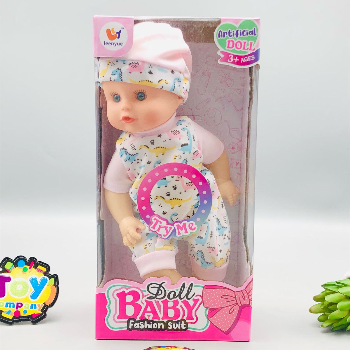 11* Inches Premium Movable Joints Doll With Feeder