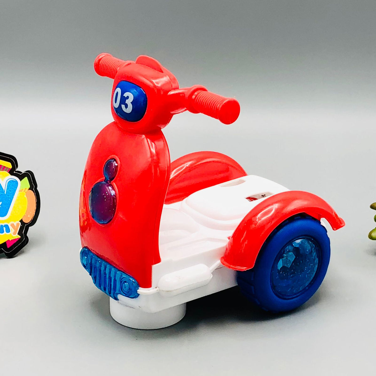 Light & Sound Little Boy Motorcycle Toy