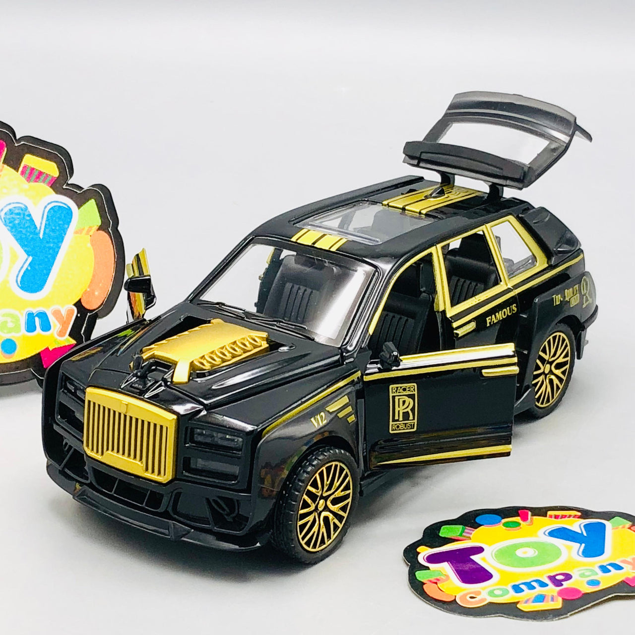1:28 Diecast Mini Rolls Royce Model Car - 1Pc