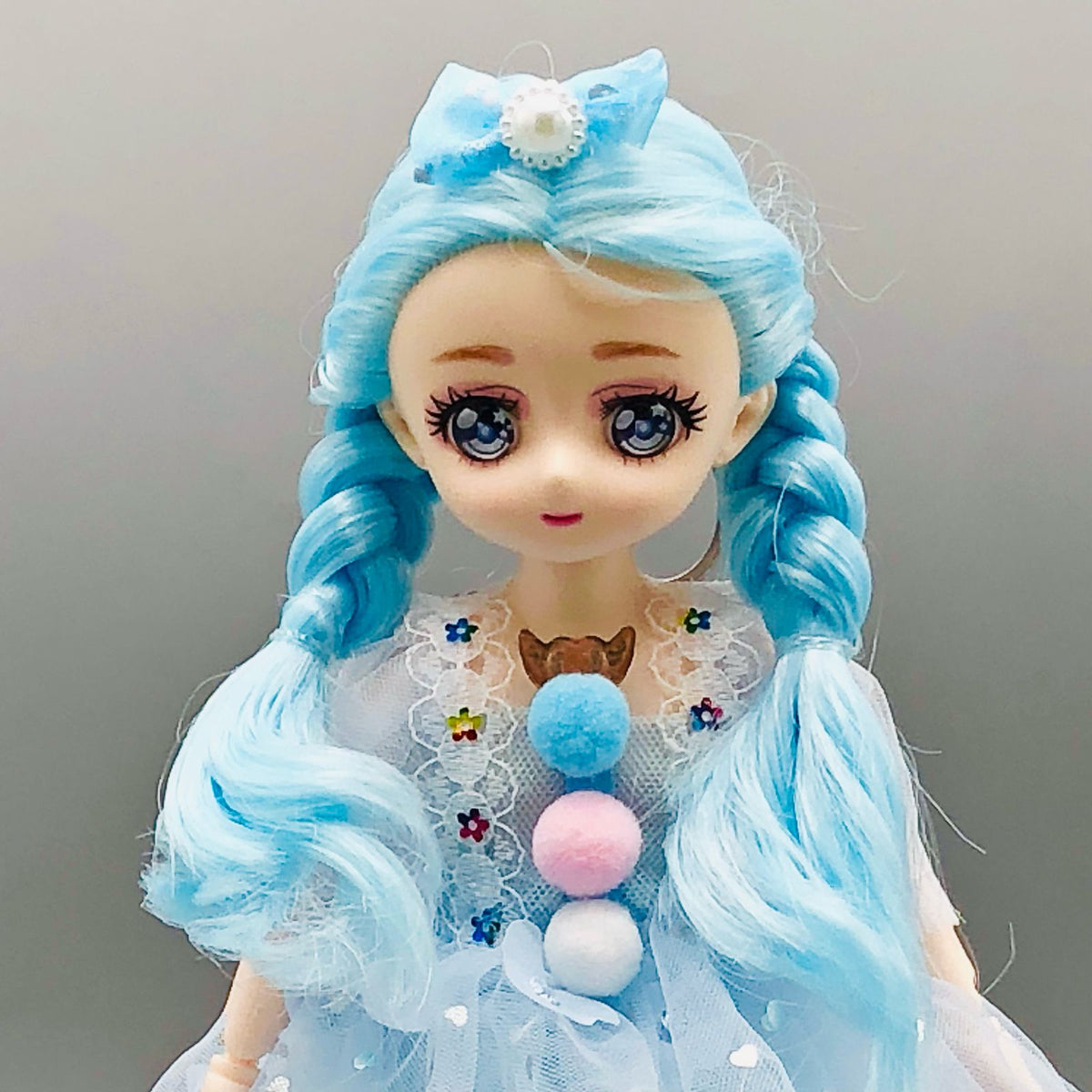 11* Inches Fairy Dress Barbie Doll With Light & Music
