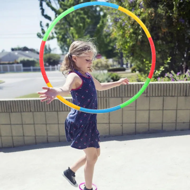8 Section DIY Children's Hula Hoop Exercise Ring