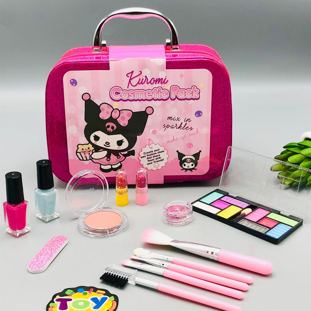 Realistic Kuromi Beauty Cosmetic Set For Girls
