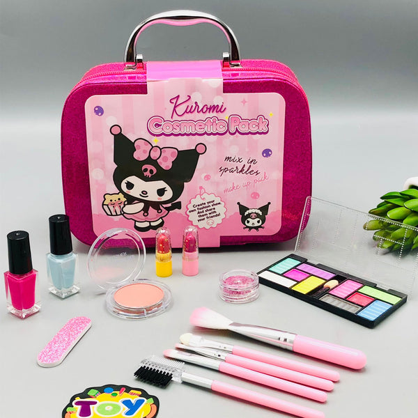 Realistic Kuromi Beauty Cosmetic Set For Girls