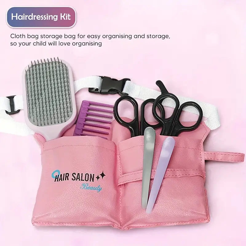 13Pcs Pretend Play Salon Equipments For Girls