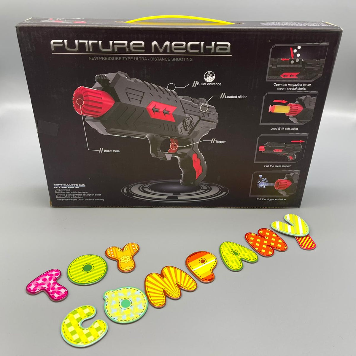 Future Mecha Soft and Water Bullet Gun