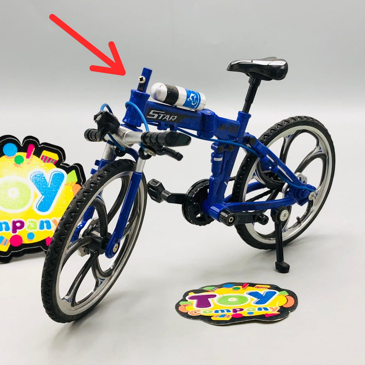 Alloy Bicycle Toy - Damaged