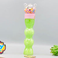1Pc Bear Shape Snowflake Crystal Slime Mud Bottle