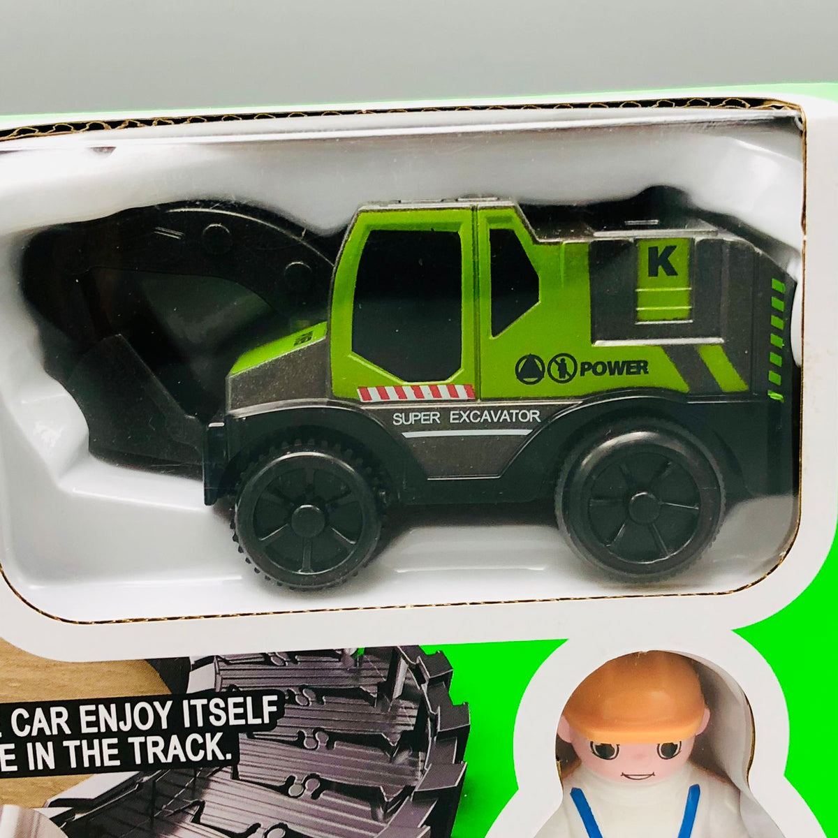 52Pcs Battery Operated Engineering Track Set