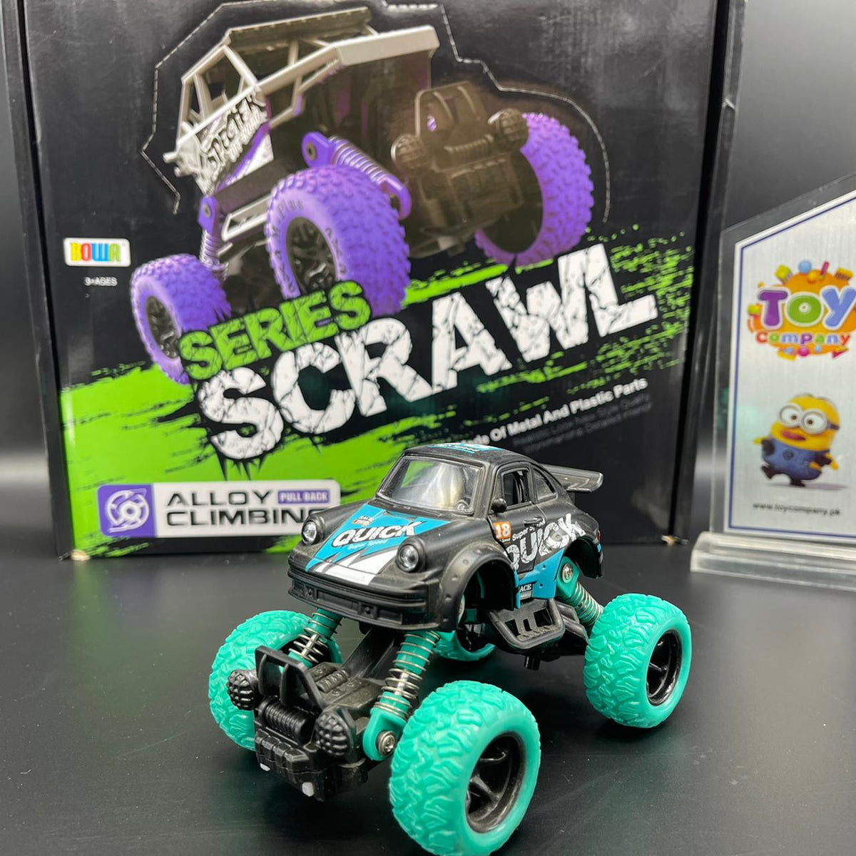 Alloy Metal Scrawl Series 4 x 4 Climbing Car
