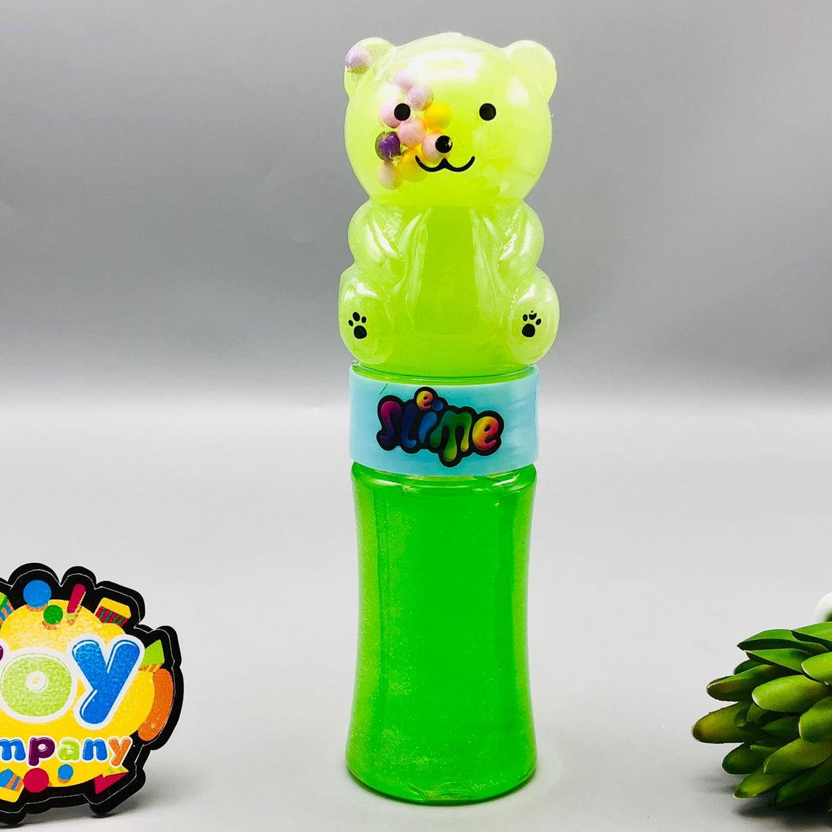 1Pc Bear Crystal Slime Mud Bottle