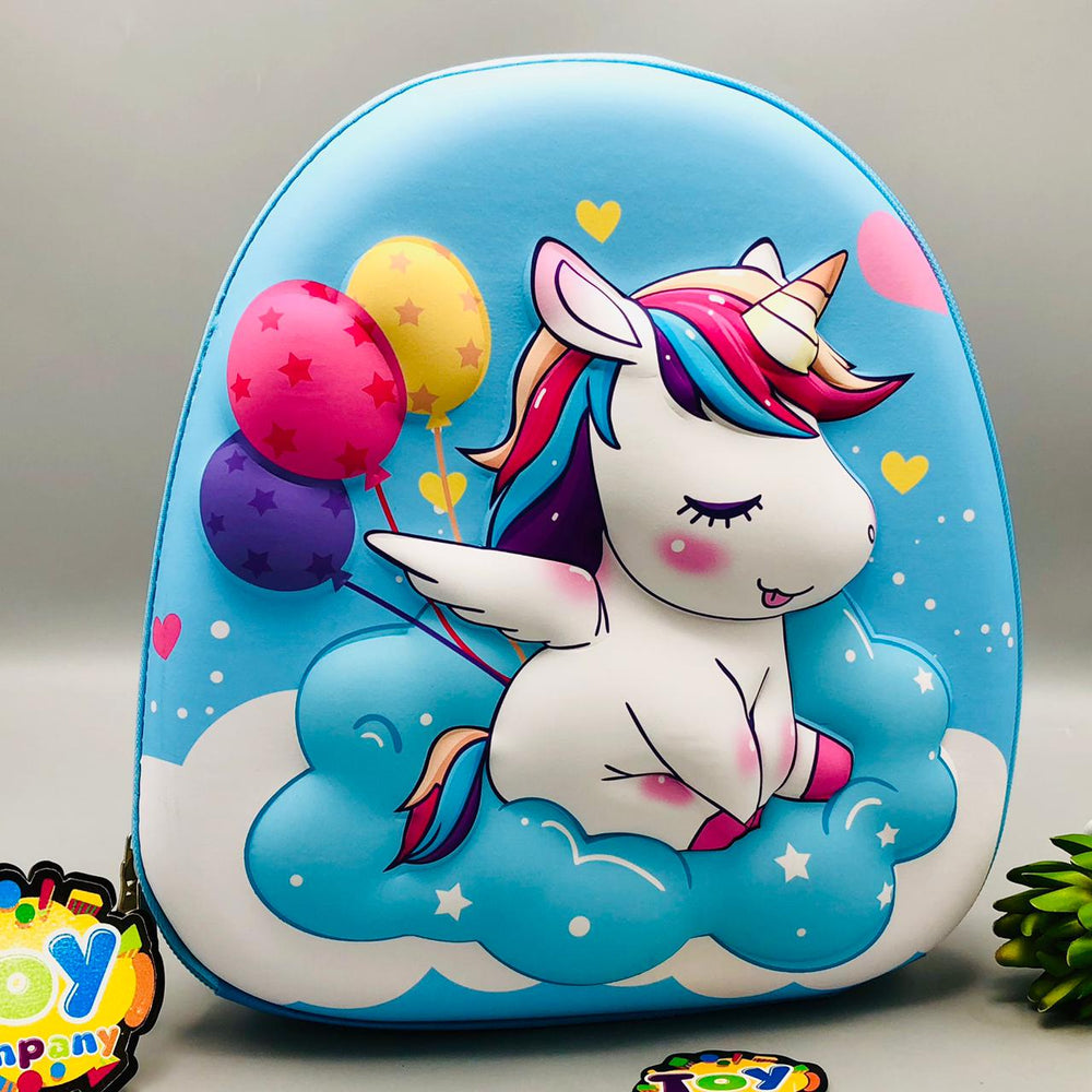 3D Kids Unicorn Design EVA Backpack