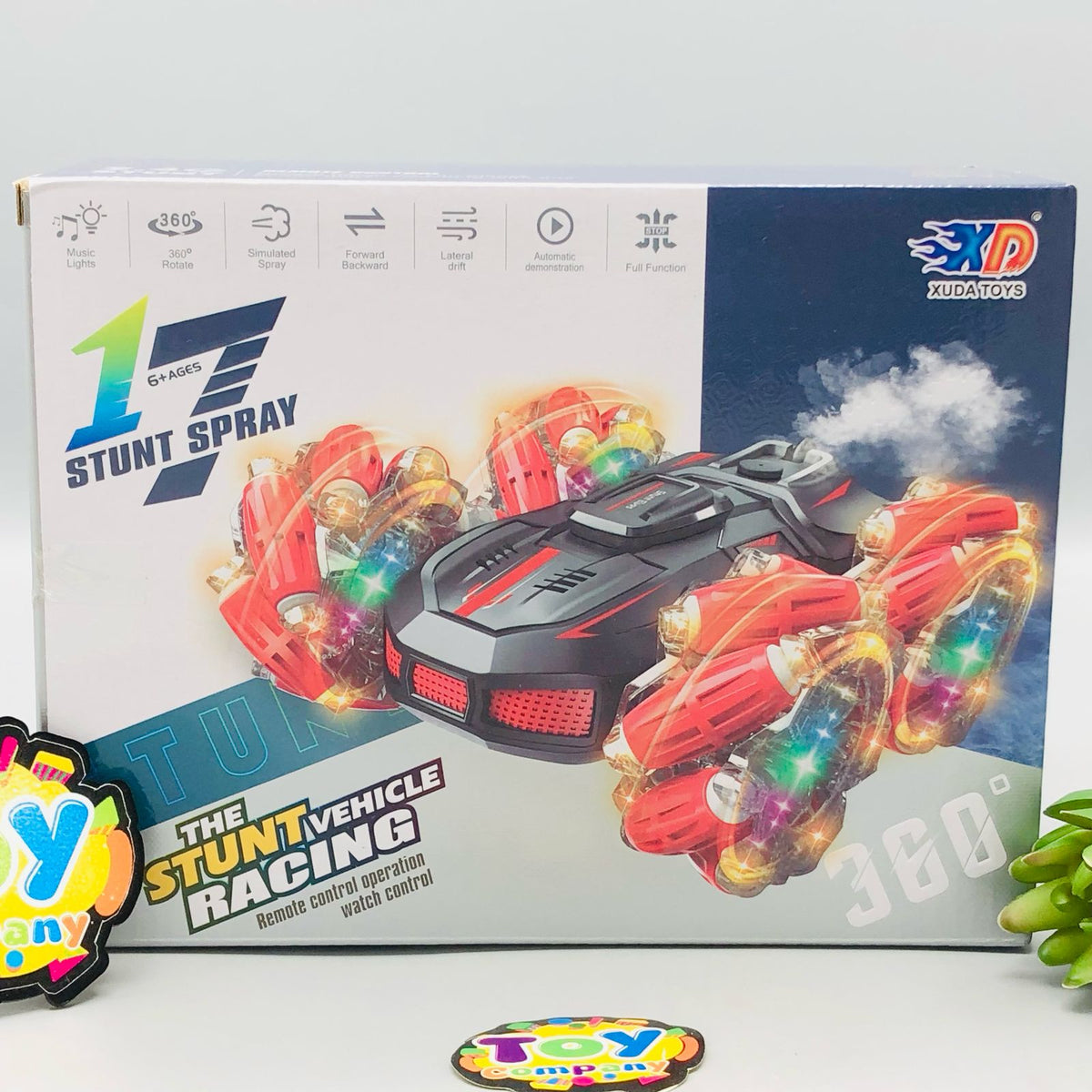 Remote & Gesture Control Stunt Car