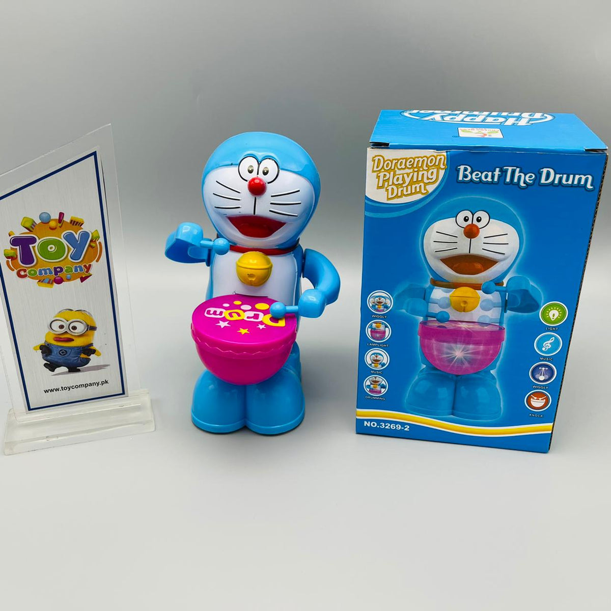 Doraemon Playing Drum