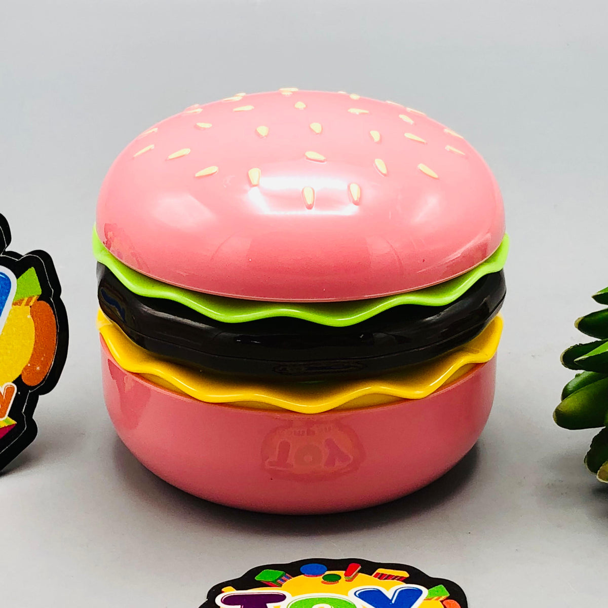 Burger Themed Rechargeable Desktop Fan