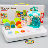 Animal Themed Pop-Up Puzzle Hide & Seek