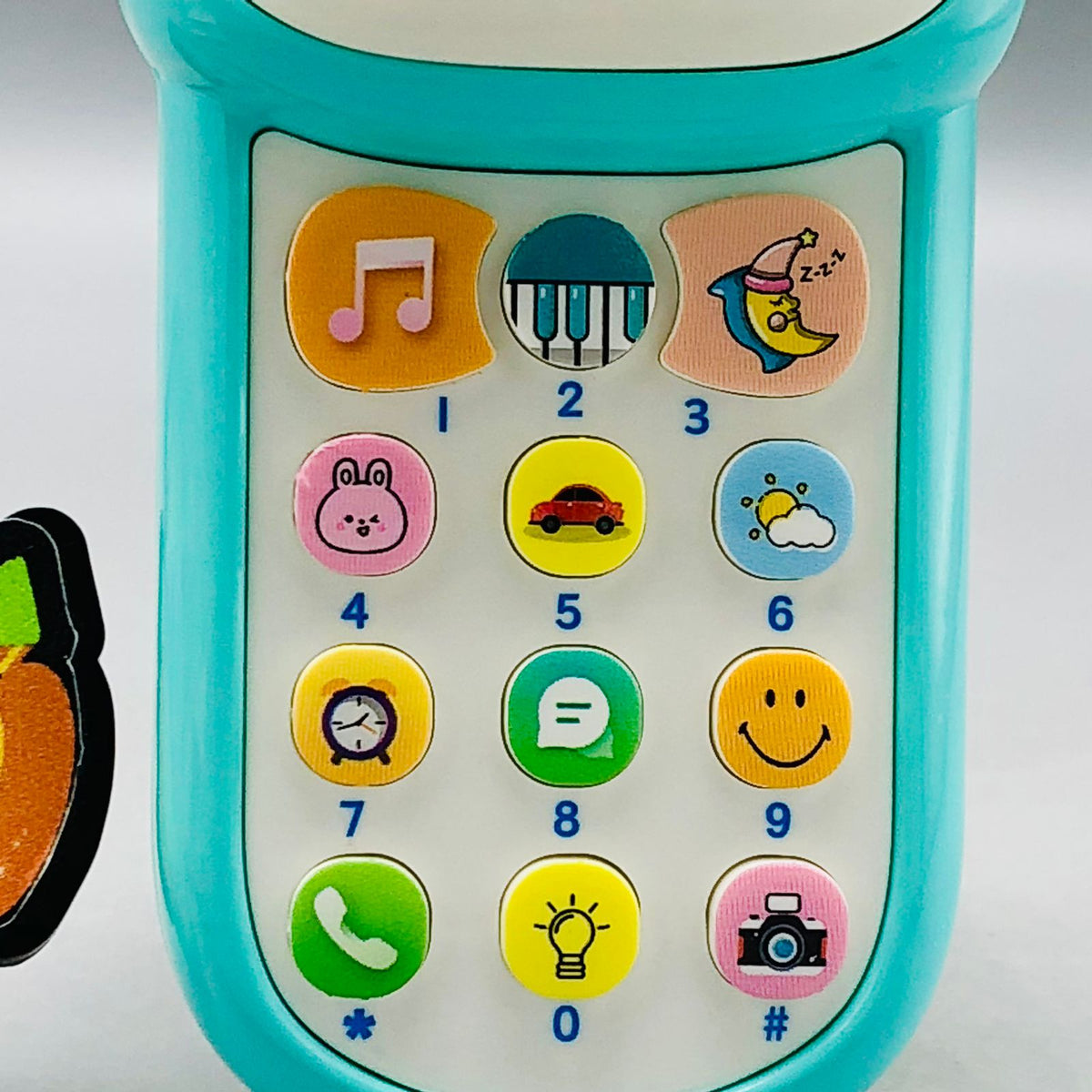 Kids Rabbit Design Puzzle Mobile Phone With Lights