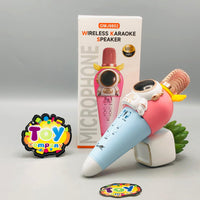 Rechargeable Spaceman Themed Handheld Bluetooth Microphone