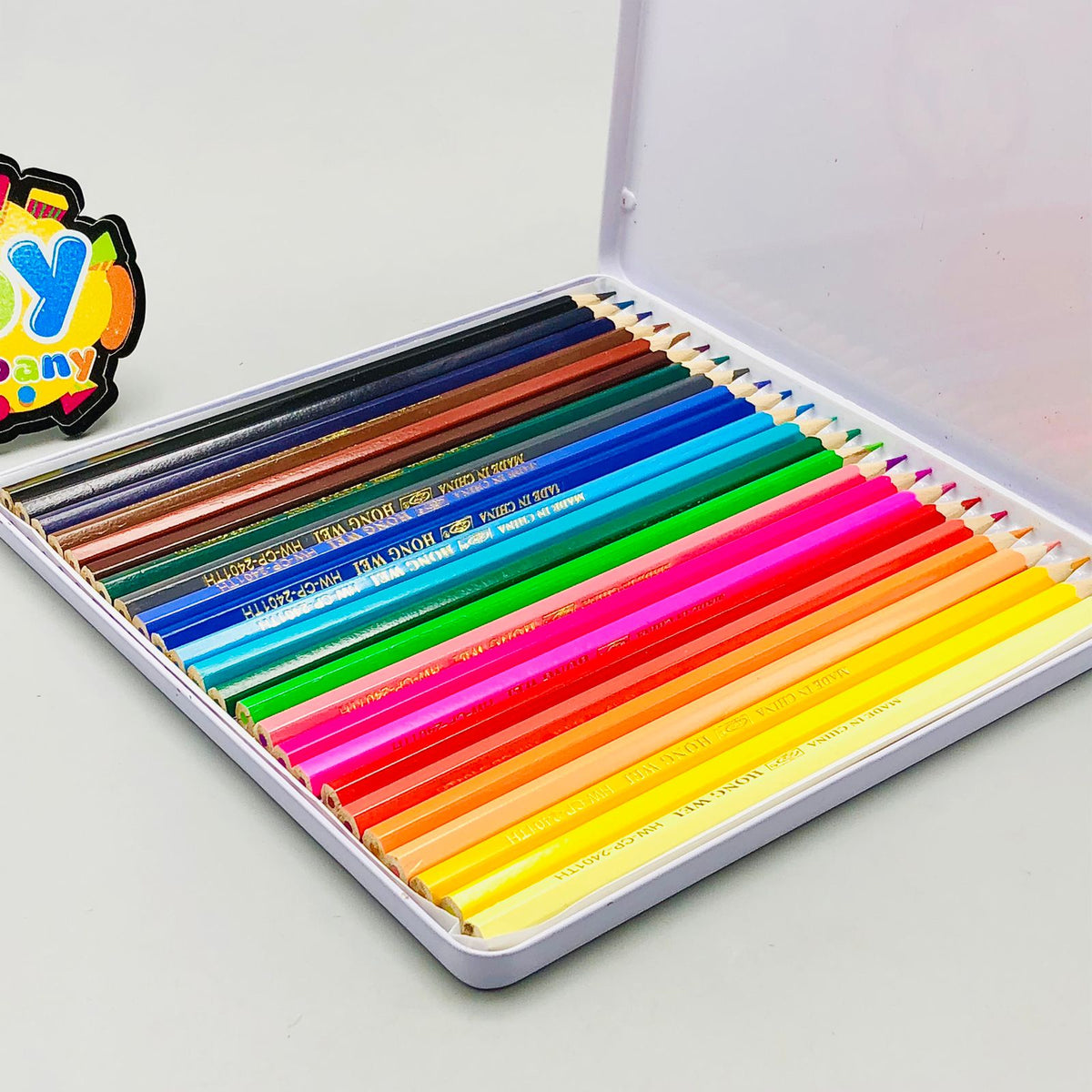 24Pcs Color Pencils Set