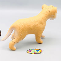 1Pc Premium Lion Cub Animal Figure Toy