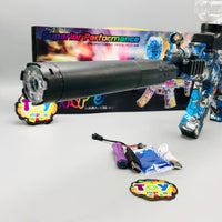 MP5 Rechargeable Gel Blaster Shooting Gun With Colorful Light