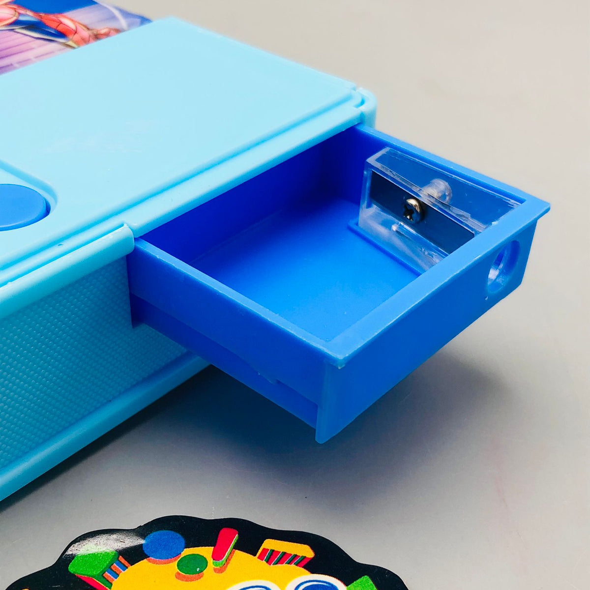 Jumbo Calculator Geometry Box With 2 Pencils For Boys - Assortment