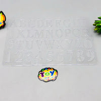 A-Z Capital Alphabet & Numbers Stencil Set