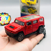 4Pc Diecast Mini Pullback Models