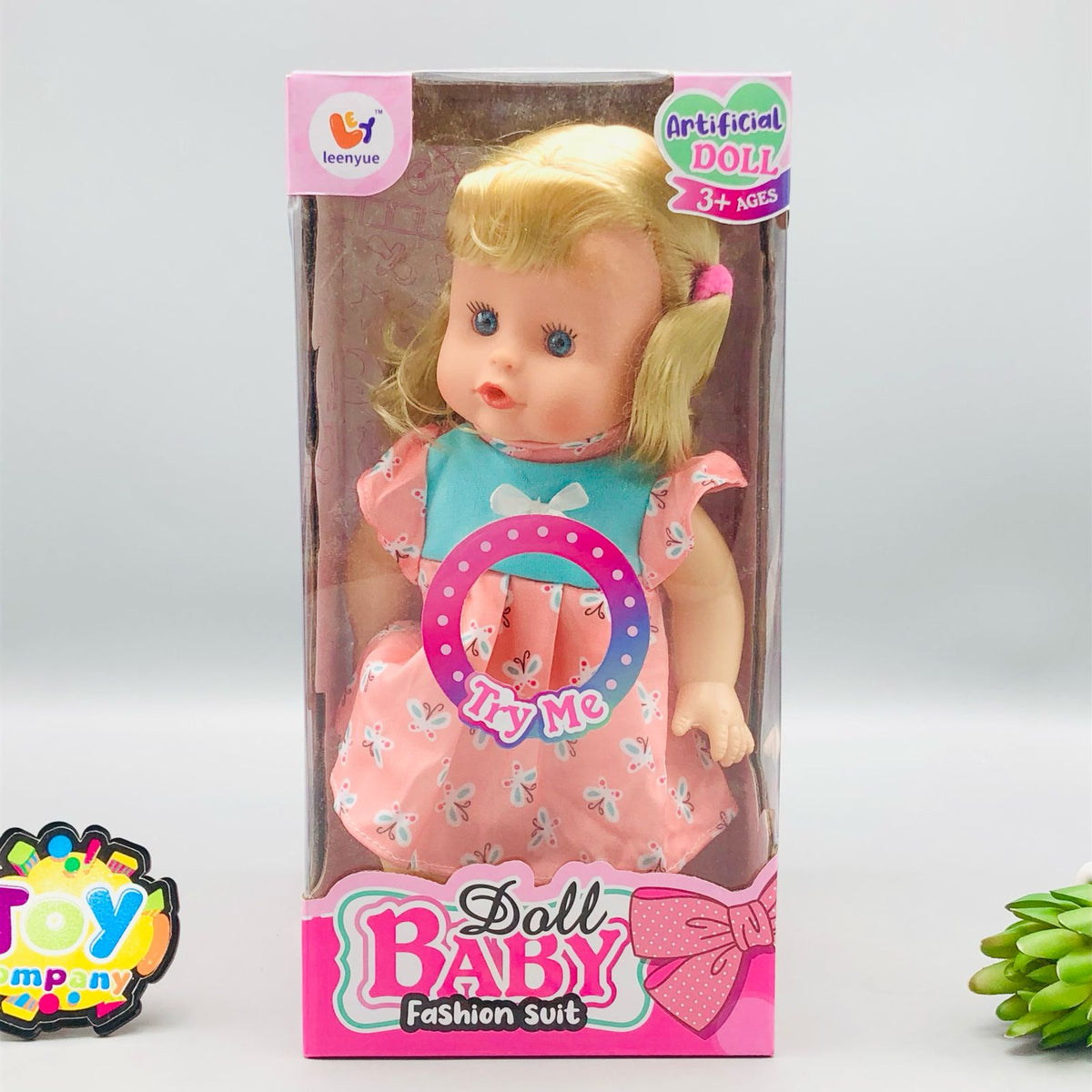 11* Inches Premium Movable Joints Doll With Feeder
